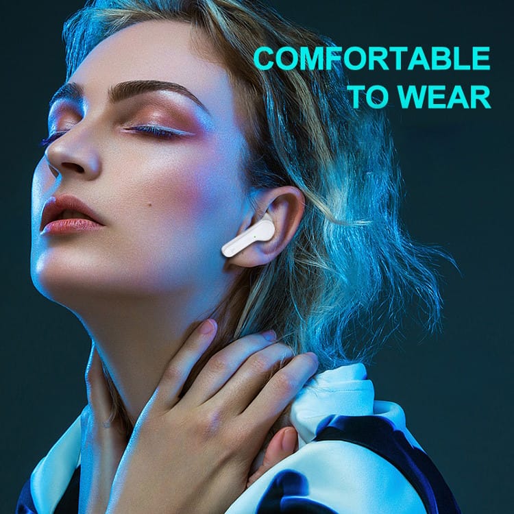 POWERTECH earphones με θήκη φόρτισης Soul, TWS, ANC, 45/400mAh, λευκά - Image 4