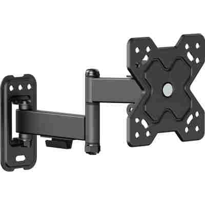 POWERTECH επιτοίχια βάση τηλεόρασης PT-1278, 13-32", έως 20kg, full motion