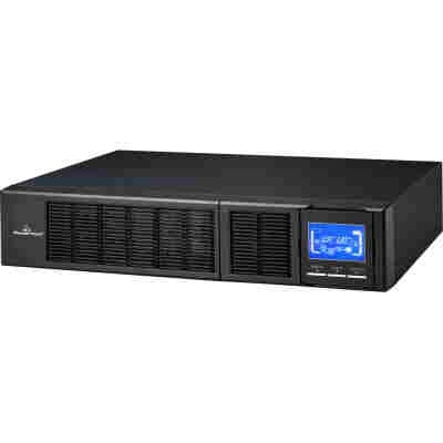 POWERTECH UPS On Line PT-1358 για rack 2U, με οθόνη, 2000VA/1800W, 3x Schuko output
