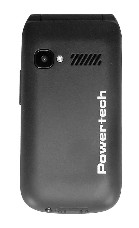 POWERTECH κινητό τηλέφωνο Milly Flip V2, 2.4", dual SIM, πλήκτρο SOS, μαύρο - Image 3