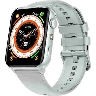 BLACKVIEW BT5.2 SMART WATCH WITH AI VOICE ASSISTANT SILVER