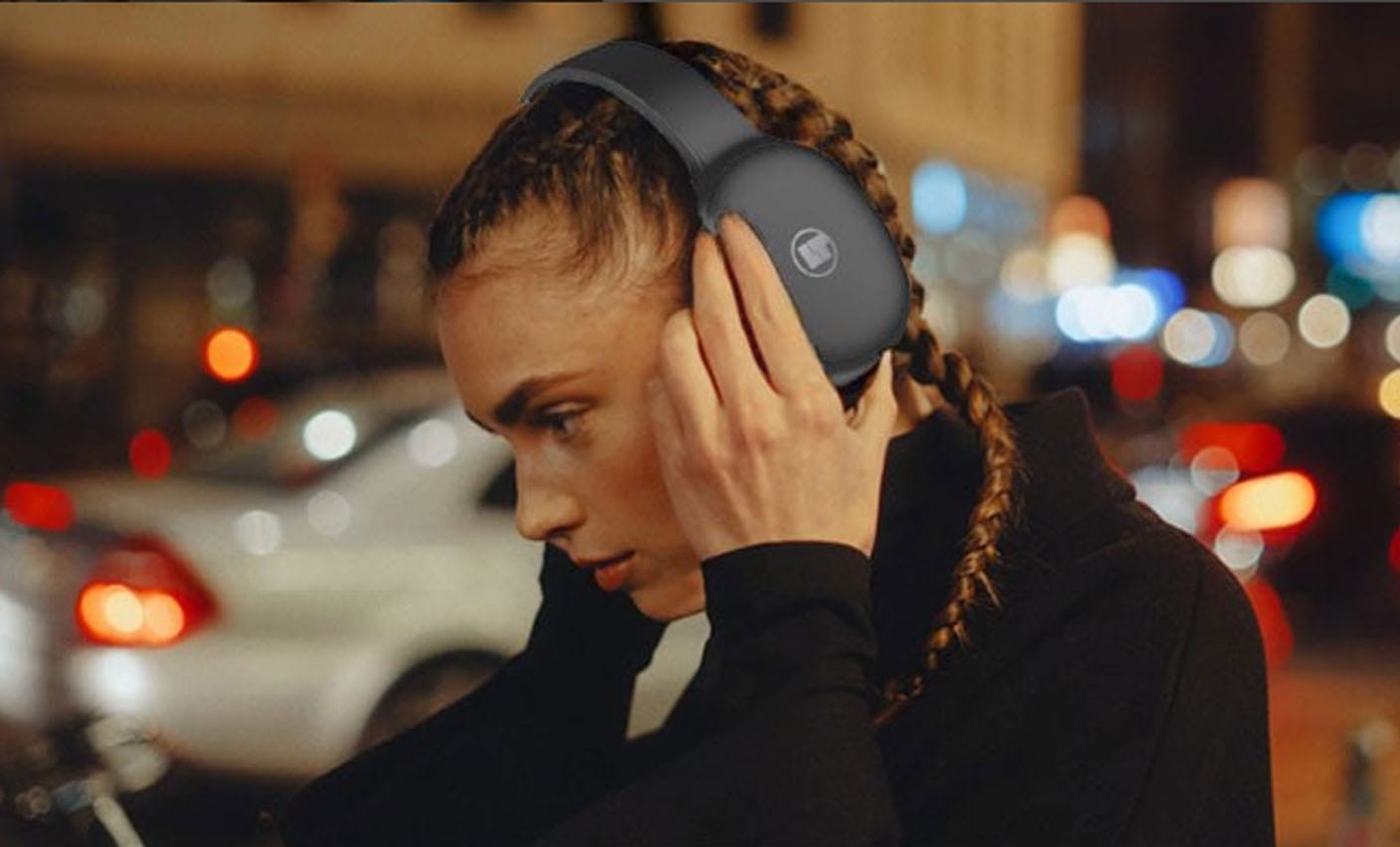 LAMTECH BT5.3 FOLDABLE HIGH FIDELITY HEADPHONES BLACK REFURBISHED - Image 3