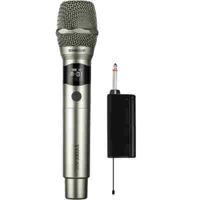 SONICGEAR PROFESSIONAL UHF WIRELESS MICROPHONE WM 3000UL PLATINUM