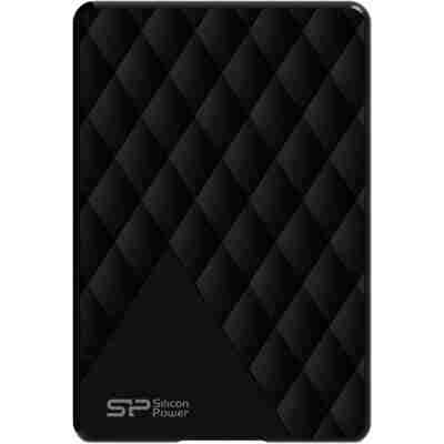 SILICON POWER εξωτερικός HDD 1TB Diamond D06, USB 3.2, μαύρος