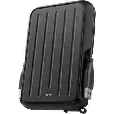 SILICON POWER εξωτερικός HDD Armor A66, 4TB, USB 3.2, μαύρος