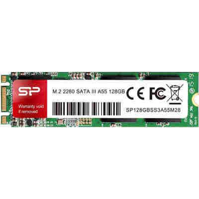 SILICON POWER SSD A55, 128GB, M.2 2280, SATA III, 560-530MB/s