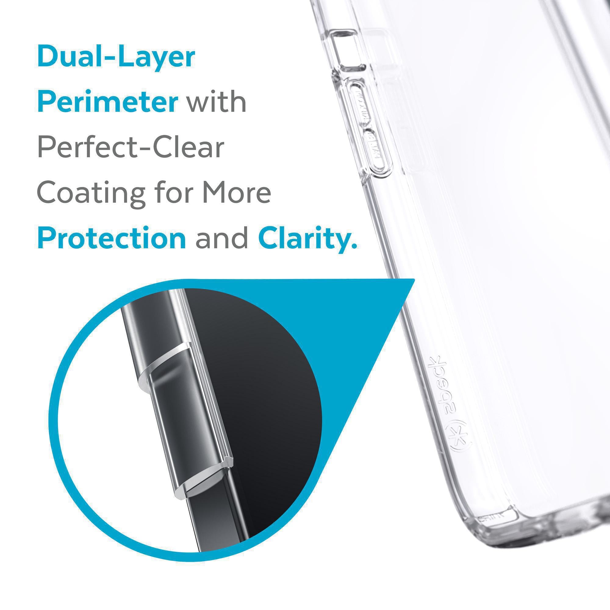 SPECK (141658-5085) IPHONE 13 MINI /12 MINI CASE, PRESIDIO PERFECT CLEAR - Image 4