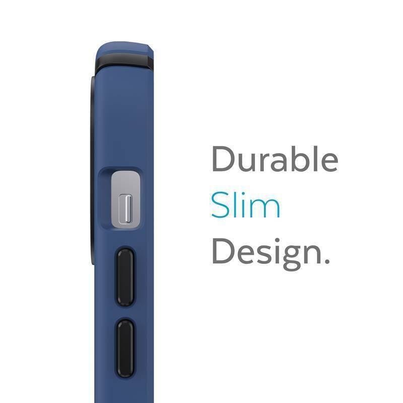 SPECK (141736-9128) IPHONE 13 PRO MAX/12 PRO MAX CASE, PRESIDIO2 PRO ( COASTAL BLUE/BLACK/STORM BLUE) - Image 4