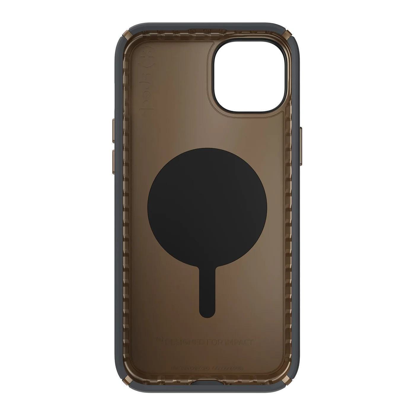 SPECK (150570-3212) IPHONE 15 PLUS MAGSAFE CASE, PRESIDIO2 PRO (CHARCOAL GREY/COOL BRONZE/WHITE) - Image 4