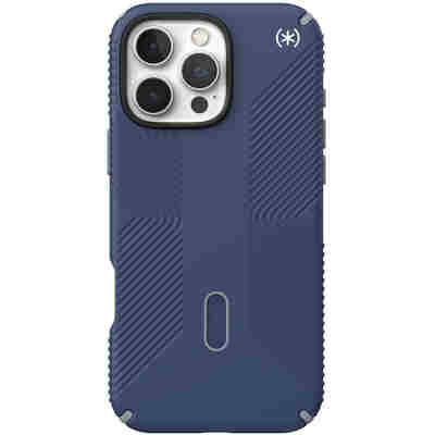 SPECK IPHONE 16 PRO MAX CASE (150725-3206) PRESIDIO PRO GRIP + CLICKLOCK (COASTAL BLUE/DUSTGREY)