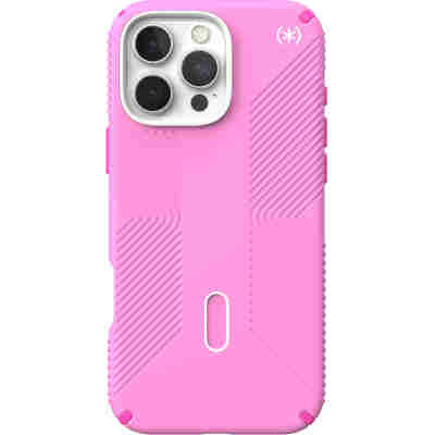 SPECK IPHONE 16 PRO MAX CASE (150725-3249) PRESIDIO PRO GRIP + CLICKLOCK ( TRUE PINK/SHOCKING PINK)