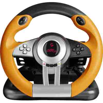 SPEEDLINK (SL-6695-BKOR-01) DRIFT O.Z. RACING WHEEL FOR PC (BLACK-ORANGE)