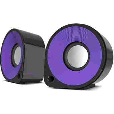 SPEEDLINK SL-810000-BKVT , ELLIPZ STEREO SPEAKERS, VIOLET