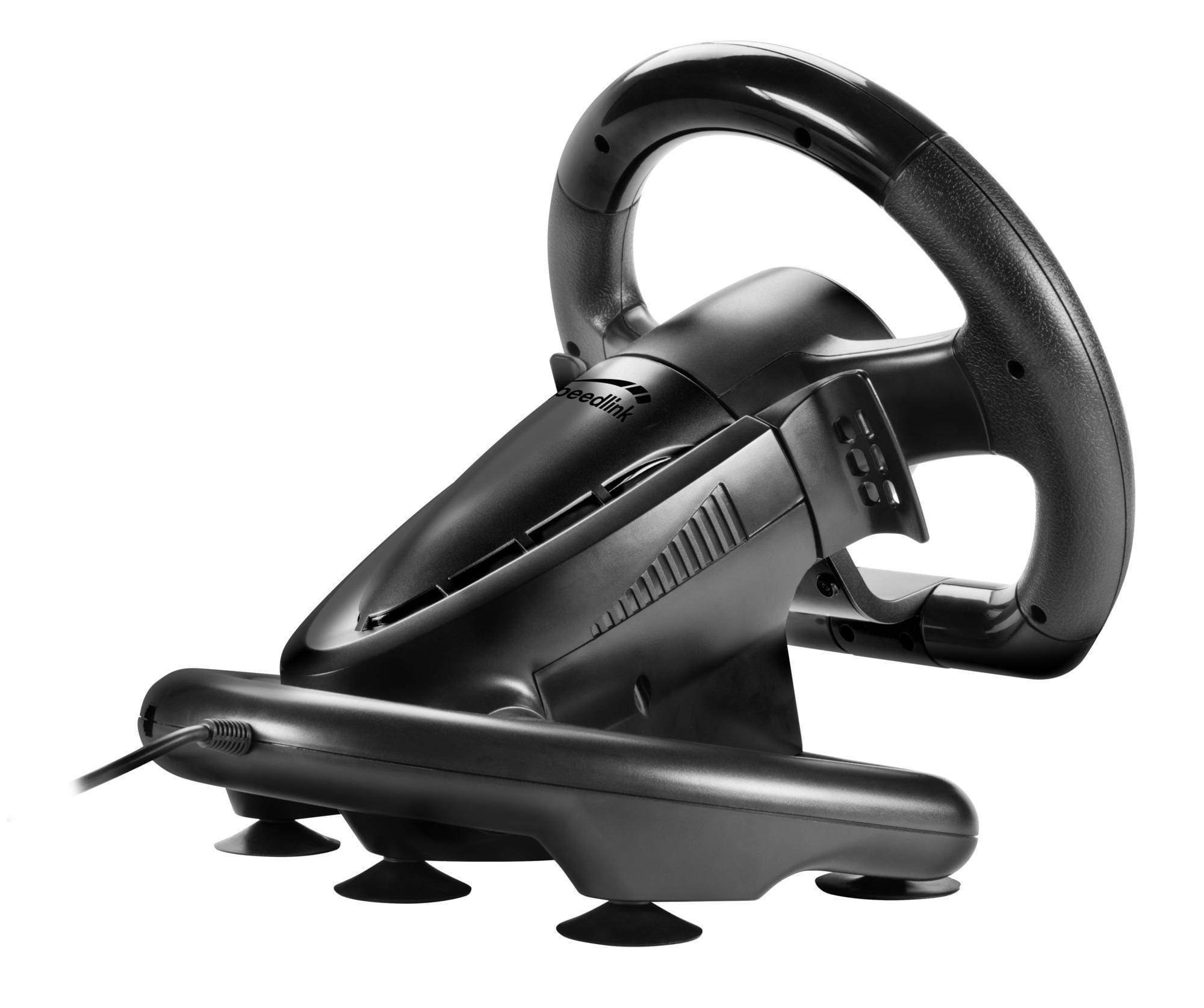 SPEEDLINK (SL-650300-BK) BLACK BOLT RACING WHEEL FOR PC (BLACK) - Image 3