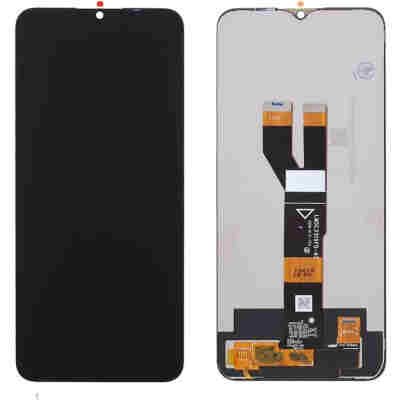 High Copy LCD Touch Screen για Realme C20/C21, χωρίς Frame, μαύρη