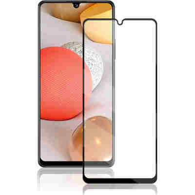 POWERTECH Tempered Glass 5D Full Glue TGC-0444 για Samsung A42 5G, μαύρο