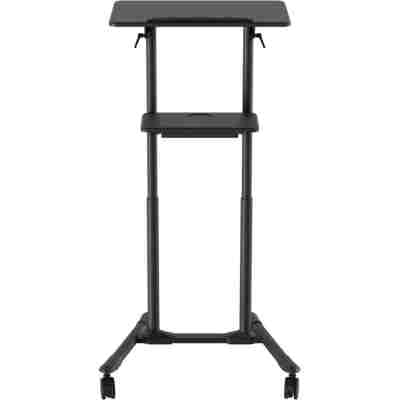 GEMBIRD MOBILE LECTURE DESK WITH CASTER WHEELS BLACK