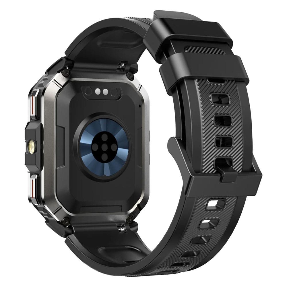 BLACKVIEW MULTI-FUNCTION SMARTWATCH WITH FLASHLIGHT COMPASS BT CALL & HEALTH MANAGEMENT BLACK - Image 3