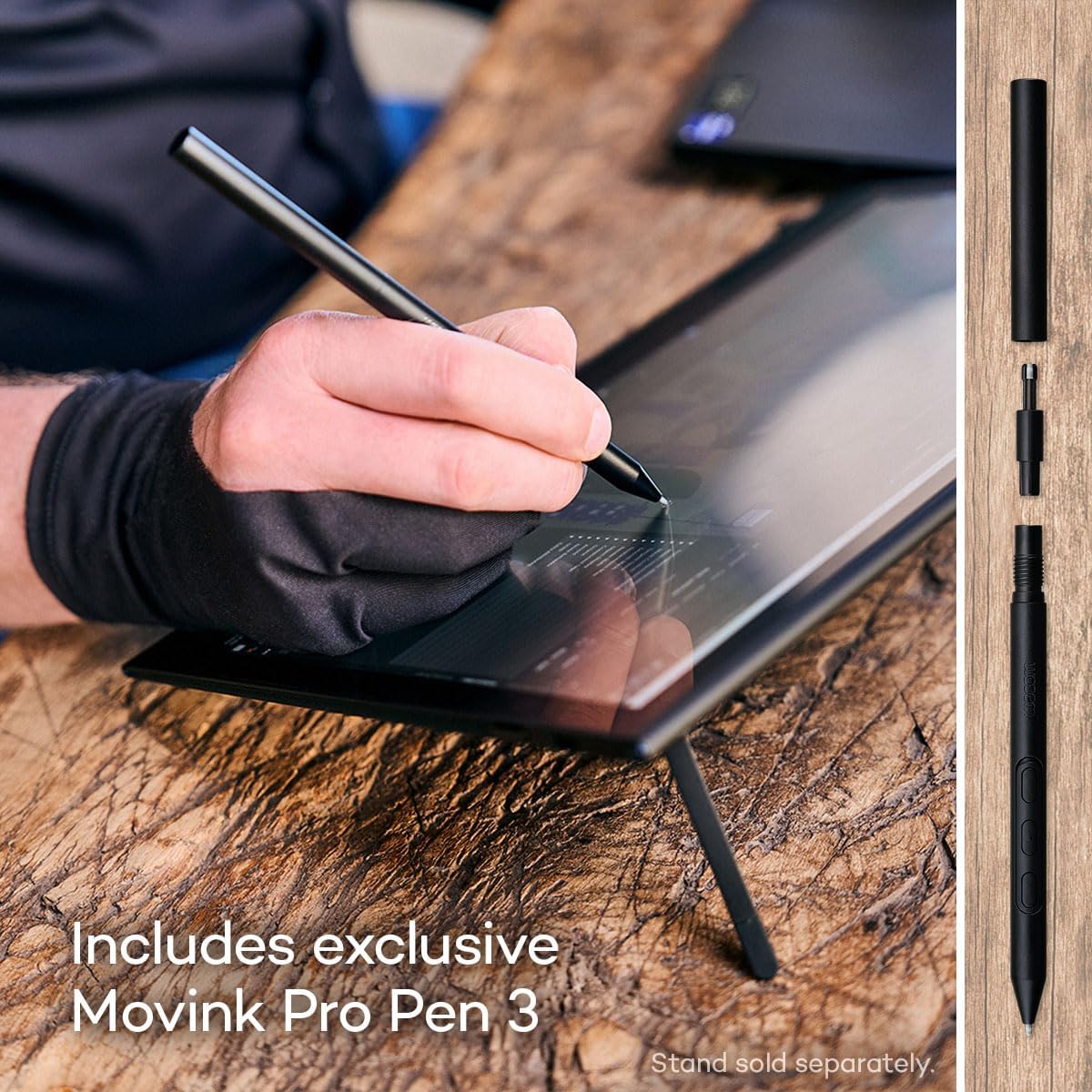 WACOM ( DTH135K0B ) MOVINK 13 , PROFESSIONAL OLED, PEN AND TOUCH DISPLAY - Image 4