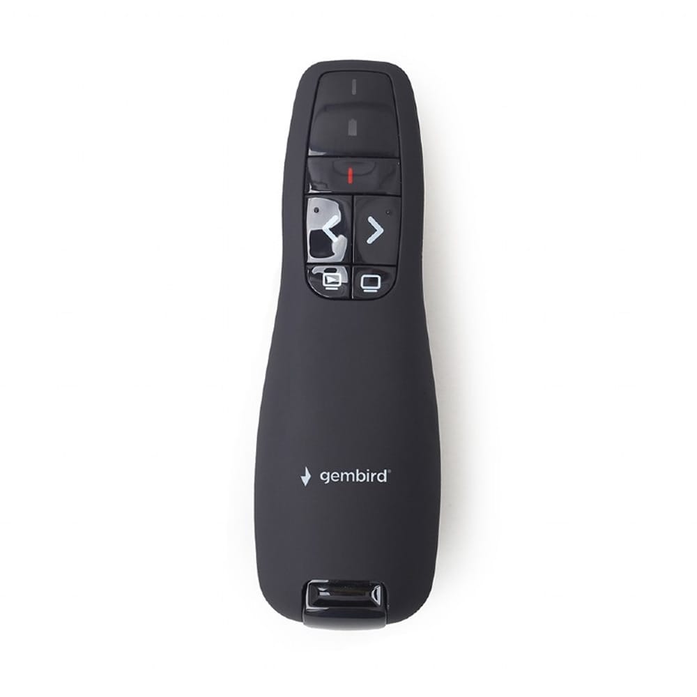 GEMBIRD WIRELESS PRESENTER WITH LASER POINTER BLACK - Image 3