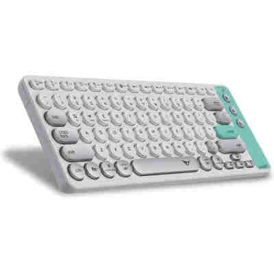 ALCATROZ MULTI DEVICE RECH KEYBOARD BT & 2.4G AIRDOCK 2 WINTER WHT