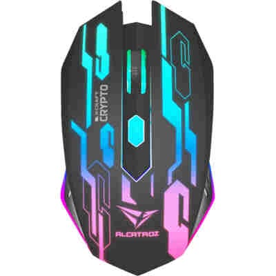ALCATROZ 4-BUTTON GAMING RGB MOUSE CPI 2400 X-CRAFT CRYPTO