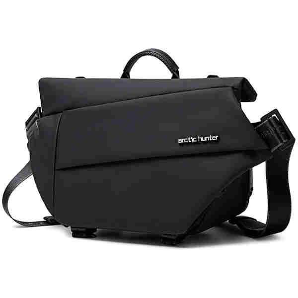 ARCTIC HUNTER τσάντα Crossbody YB00046 με θήκη tablet, 10L, μαύρη