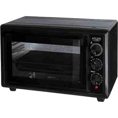 ADLER ELECTRIC OVEN 26L 1500W BLACK
