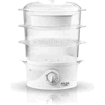ADLER STEAM COOKER 9L 800W WHITE