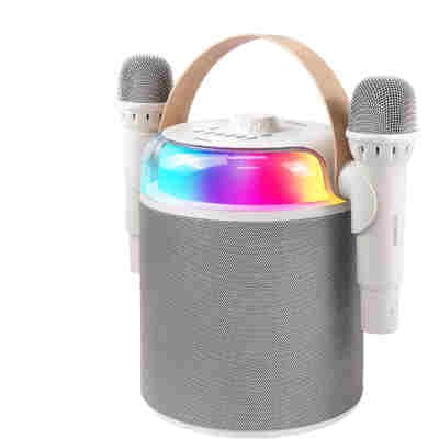 SONICGEAR BT5.3 PORTABLE RGB KARAOKE WIRELESS SPEAKER IOX K800 WHITE