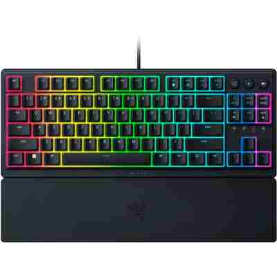 RAZER ORNATA V3 TENKEYLESS - Mecha Membrane Gaming Keyboard - Low Profile - UV COATED KEYCAPS - US