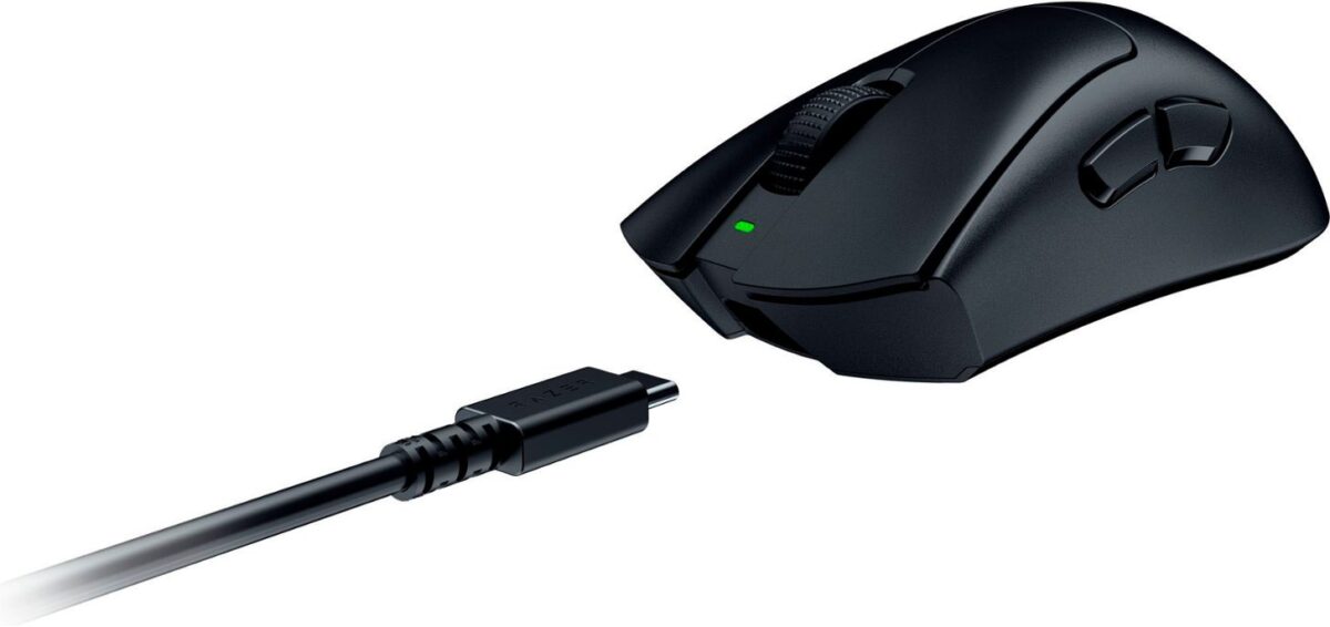 Razer DEATHADDER V3 HYPERSPEED - 55g Ultralight Wireless Gaming Mouse - 100h Battery - 26K DPI - Image 4