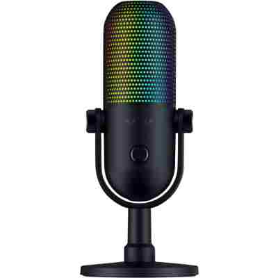 Razer SEIREN V3 CHROMA - RGB USB Condenser Microphone - Gain Limiter - Build-in Shock Absorb
