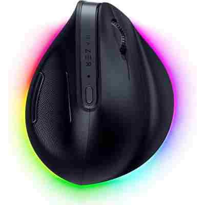 Razer PRO CLICK V2 - Vertical Wireless Ergonomic Mouse - ChatGPT AI - Gaming - Long Battery