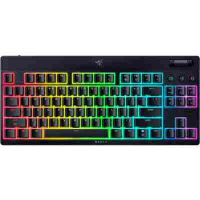 Razer BlackWidow V4 Low Profile Tenkeyless HyperSpeed - Wireless RGB Keyboard - Yellow Switch
