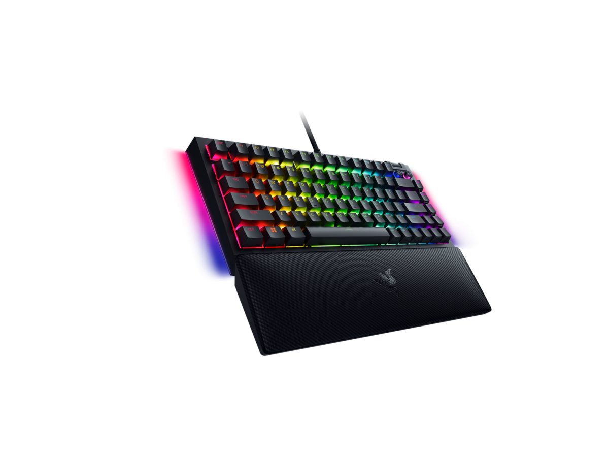 Razer BLACKWIDOW V4 75% - Mechanical RGB Gaming Keyboard - Hot-Swappable - Orange Tactile Switches - Image 4