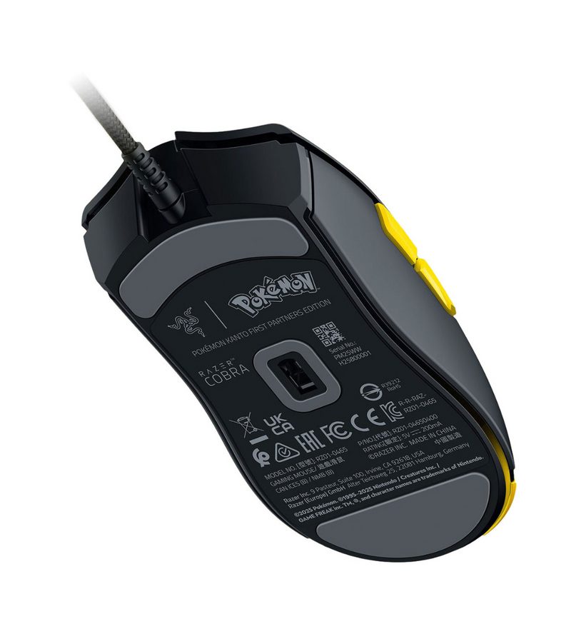 Razer COBRA - Pokemon Kanto Starters Ed.- 58g Lightweight Gaming Mouse - RGB UNDERGLOW - 8500 DPI - Image 4
